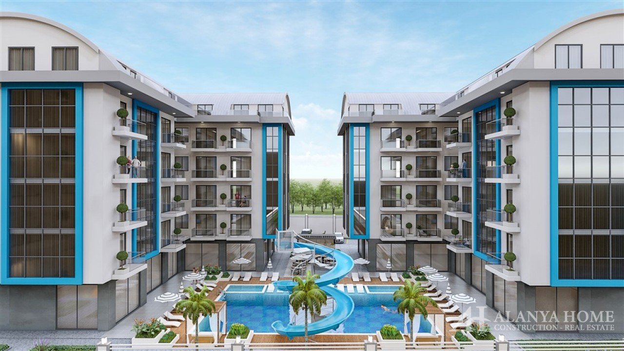 Exodus Nature Stay Oba Alanya Antalya Türkei Kauf Verkauf Eigentum einer möblierten Einzimmerwohnung
